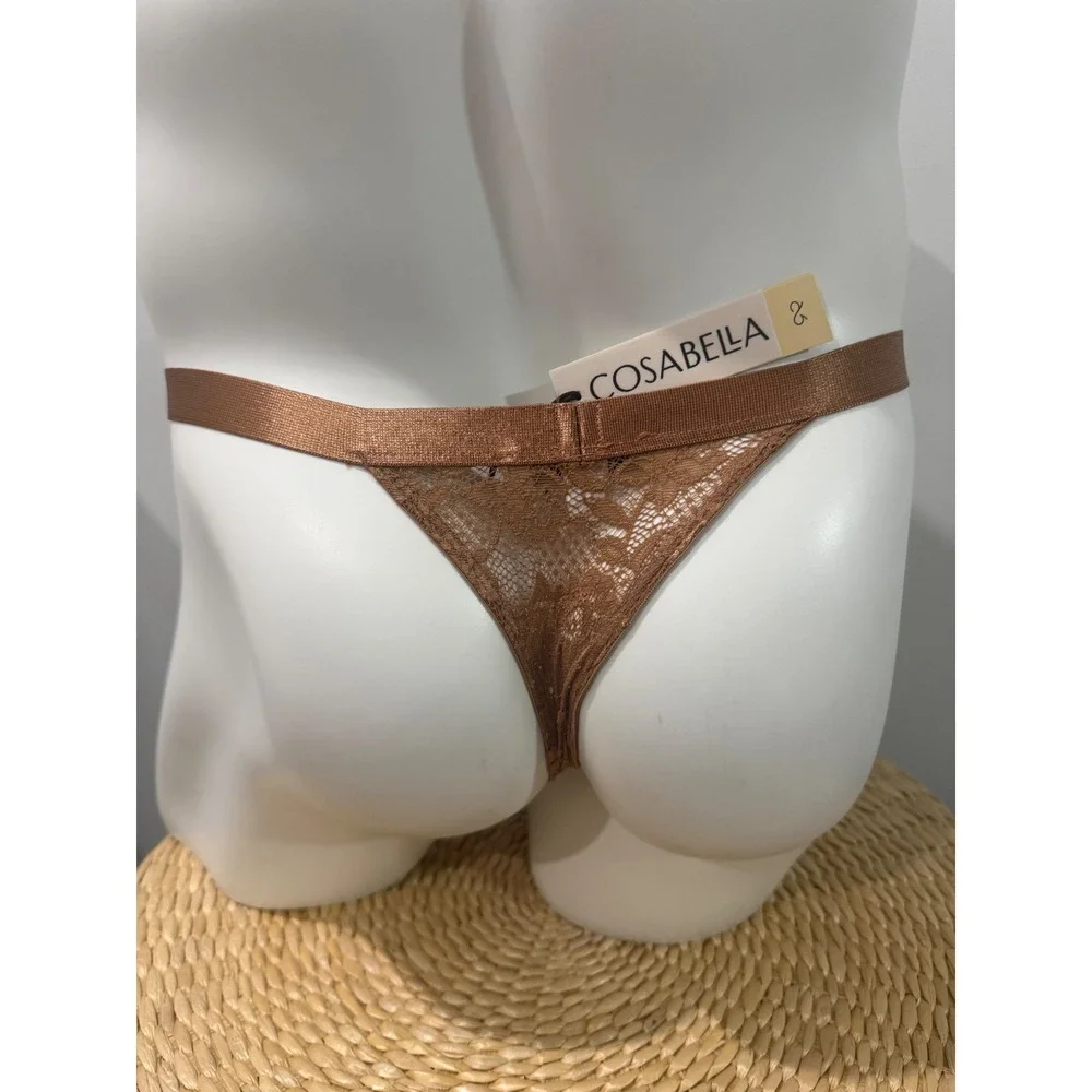 Cosabella Never Say Never Italian Thong Tre Men's Lace NWT Size S